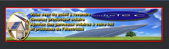Guimelec Pose de panneaux solaire
