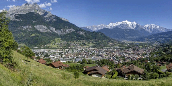Sallanches Ville De La Haute Savoie Region Auvergne Rhone Alpes