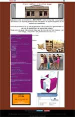 Cliquez pour visualiser le model de page fiche commer�ants boutiques magasins