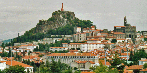 Ville de Puy-en-Velay Auvergne-Rhone-Alpes Haute-Loire 43